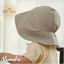 Baby hat Spring-autumn-style oversized peak sunscreen woman cute super cute male baby sunhat children sun hat