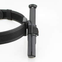 New standard mechanical swing stick telescopic stick sleeve new three-section stick can rotate fast pull sleeve tactical quick recovery swing stick