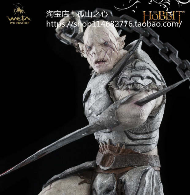 weta 霍比特人 hobbit 亵渎者 阿佐格 苍白半兽人 azog_7折现价2200元