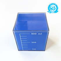 Capacity unit demonstrator 10cm Cube model 1L volume unit decimeter cubic block elementary school mathematics teaching aids