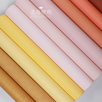 Modern simple pure color Morandi macaron color wallpaper home TV bedroom background wall wallpaper environmental protection