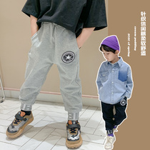 Boys  pants Childrens pants 2020 spring new childrens Korean sports pants single pants baby Western style casual pants
