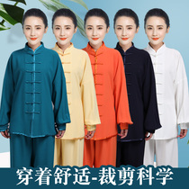 New 2022 high play numbness Tai Chi suit Womens spring and autumn performance Mens taijiquan Martial Arts Costumes for Summer Wushu
