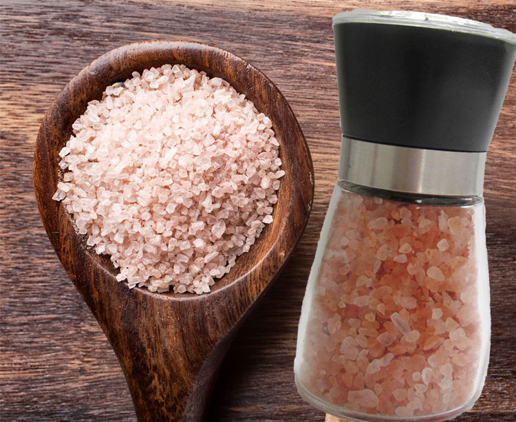 包邮喜马拉雅天然玫瑰盐岩盐海盐250g送