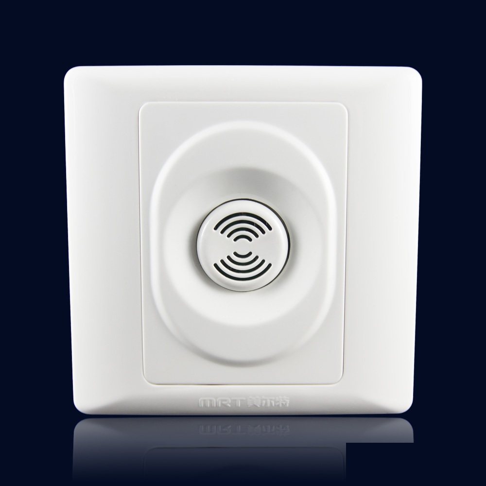 美尔特四线声控开关86型四线消防声光控延时开关mrt103-d86b-4