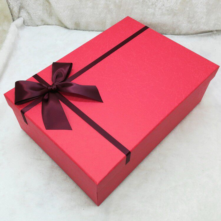 大号长方形服装礼盒情人节生日礼物盒西装婚纱衬衫包装盒logo定做