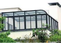 Tianjin Sunshine Room Arc Sunshine Room Terrace Glass Sunshine Room Broken Bridge Aluminum Sunshine Room