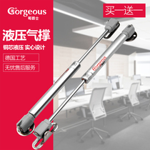 Hydraulic lever support lever pneumatic lever damper gas spring cupboard bed with hydraulic upturned translational door telescopic rod