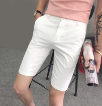 Shorts mens summer mens Korean trend five-point pants youth slim breeches casual Joker pants thin pants
