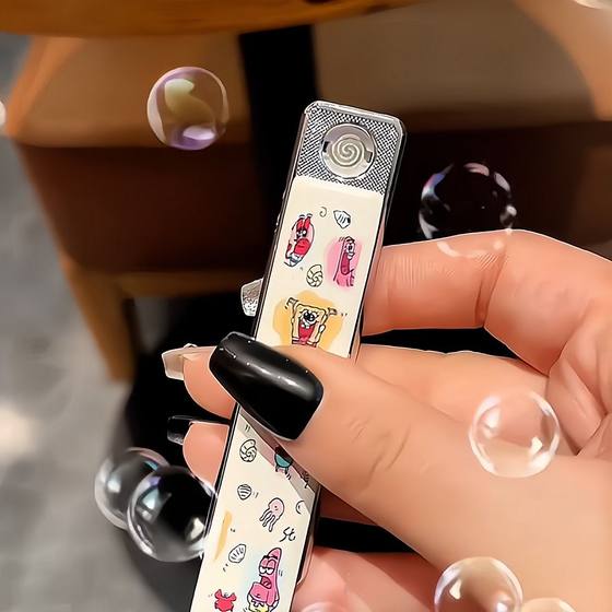 Kulomi 라이터 USB 충전 모델 Windproof Ins 고가의 창의적 개인화 담배 라이터 남자 친구를위한 창의적 개인화 된 담배 라이터 Windproof High-End 생일 선물 전자 담배 라이터 남편의 날 2025 새로운 모델 Kulomi 라이터 USB 충전 모델 Windproof Ins 고가의 창의적 개인화 담배 라이터 남자 친구를위한 창의적 개인화 된 담배 라이터 Windproof High-End 생일 선물 전자 담배 라이터 남편의 날 2025 새로운 모델