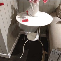 IKEA IKEA Lindvie Iron Art Table Town Table Coffee Table Roundtable Table Northern Europe Simple