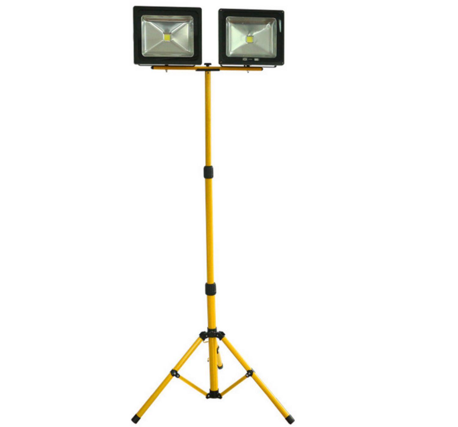 投光灯支架led户外灯支架伸缩折叠工地射灯照明工作架移动三脚架