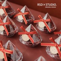 New European-style custom sugar box Douyin wedding wedding wedding candy box ins style high-end practical Net red creative personality