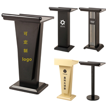 High-end restaurant baking paint podium podium sales department shopping mall welcome desk 4s shop reception desk