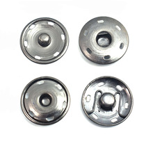 Coat invisible female button button button shirt secret buckle anti-light metal copper button shirt snap button button female hand seam