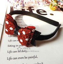 e-ornaments family wave dot bow soft hairband headband long banghai stickers no trace Magic stickers sticky posting headdress hair accessories