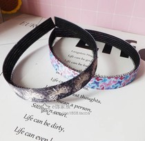 e-ornaments family children cute butterfly pattern soft hoop headband bangs magic stickers broken hair sticky hair stickers