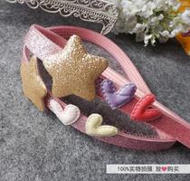 Girls Korean headband headband long Magic stickers broken hair fixed Lianghai stickers girl hair accessories