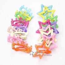 Childrens new hair accessories headwear paint dripping oil and spring onion star hairclip girl crown hair card banger clip