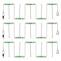 Squid hook special steel wire balance string anti-winding steel wire string hook bracket 5 groups fishing group sea fishing gear fishing