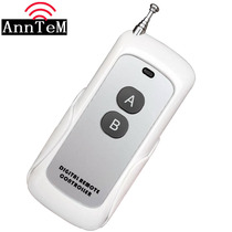 2-key wireless remote control handle frequency 315m wireless remote control with 12V23A battery learning code