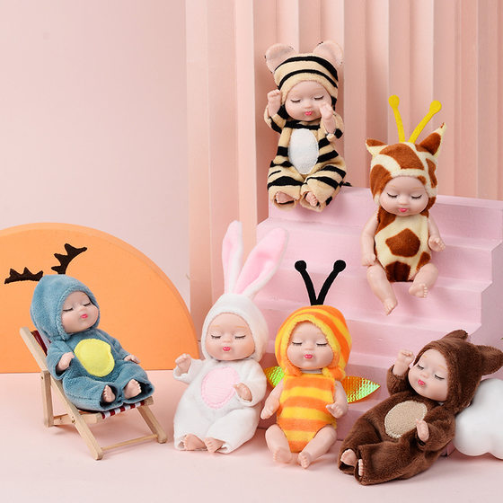 Empty children simulation Little fart Children rebirth baby bionic soothing ocean sleep doll doll set men and girl toys
Empty children simulation Little fart Children rebirth baby bionic soothing ocean sleep doll doll set men and girl toys