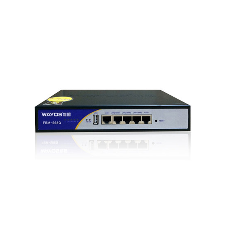 wayos weimeng fbm568g gigabit enterprise internet behavior management pppoe dial-up internet cafe usb router gigabit wired multi-wan port broadband overlay smart rental house internet cafe office