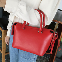 Zoldanie 2021 new fashion handbag large capacity Inclined Satchel Bag with a large bag Jane about genuine leather bag Bag Wave