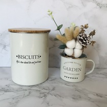 Home Five cereals Cereals Containing box Kitchen Sealed Jars Zero Food Cookies Store Storage Jar Can Hitch A Creative Cup