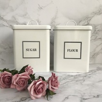 Kitchen Large Capacity Flour Tea Leaf Jars Canned Milk Powder Sealed Jars Food Grade Moisture storage Cereals Storage Iron Jar