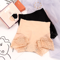 2 boxes with high waist lace edge Triangle pants safety pants shapewear pants seamless collection underpants Ladies flat corner pants