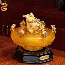 Shuofang into the cornucopia gold Chan money tree porch ornament housewarming office opening fortune tree ornaments