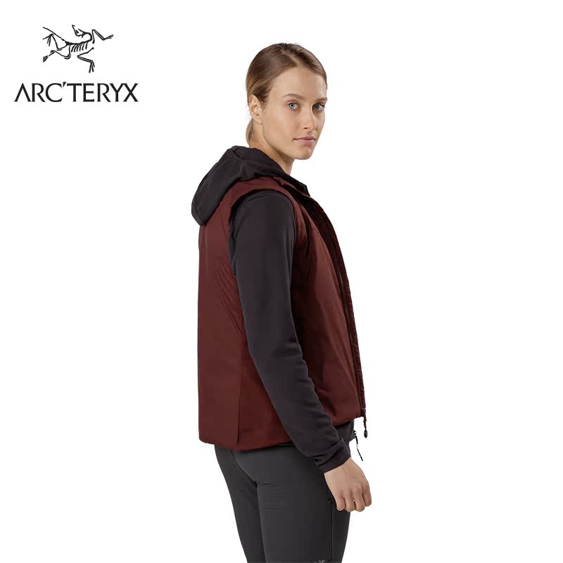 Arcteryx 始祖鸟女款登山保暖舒适耐磨轻便棉背心 Atom LT Vest 