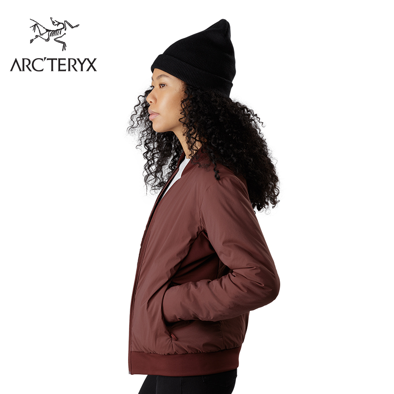 Arcteryx 始祖鸟女款轻量保暖飞行夹克外套棉服Semira Jacket 