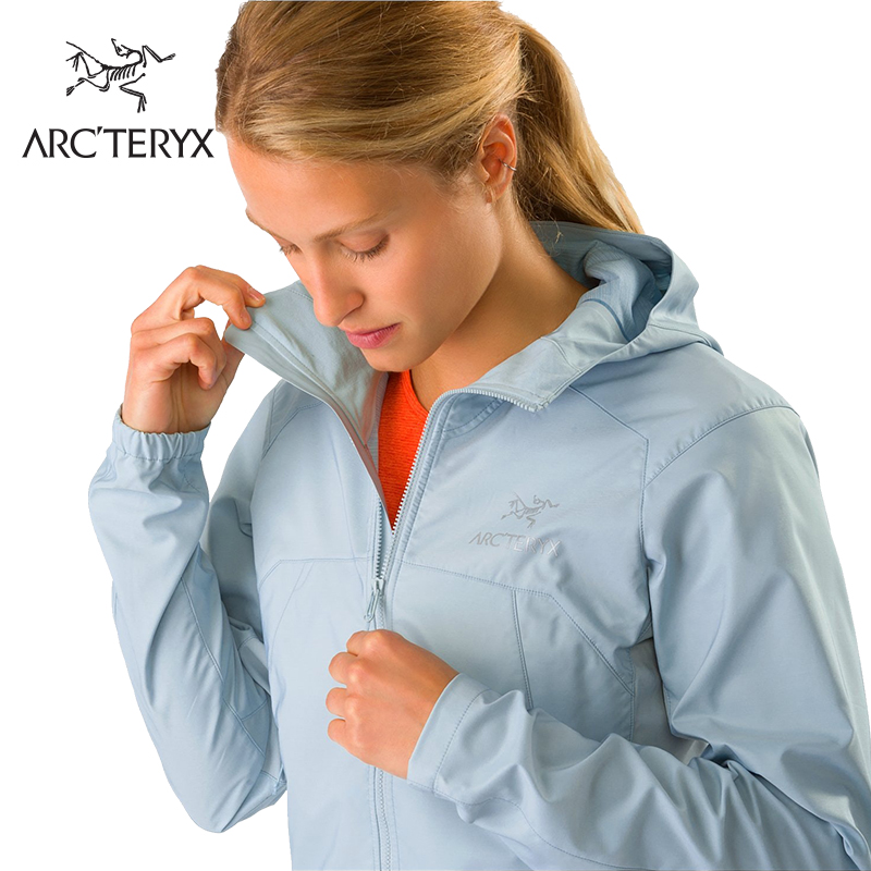 Arcteryx 始祖鸟女款户外防风保暖排湿透气软壳茄克 Tenquille 