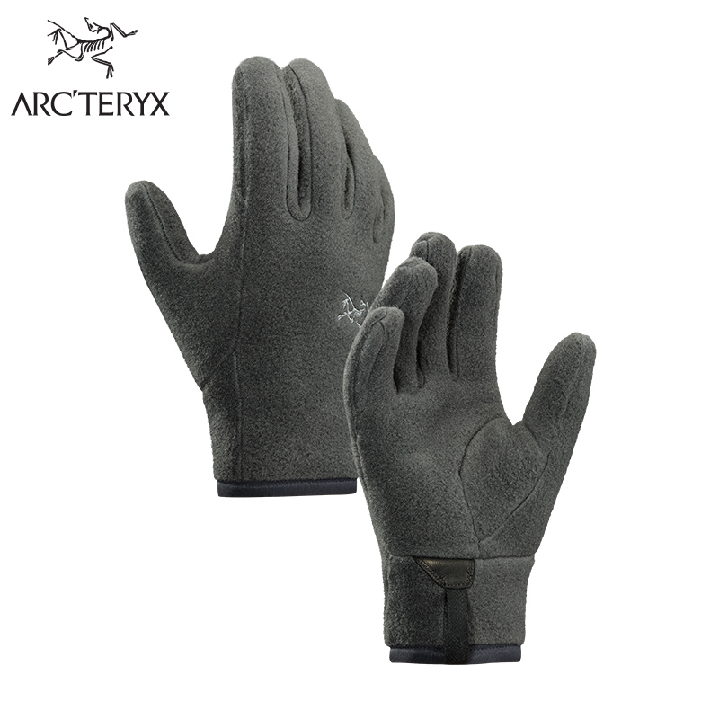 Arcteryx始祖鸟男款中量级双面抓绒保暖滑雪手套Delta Glove 