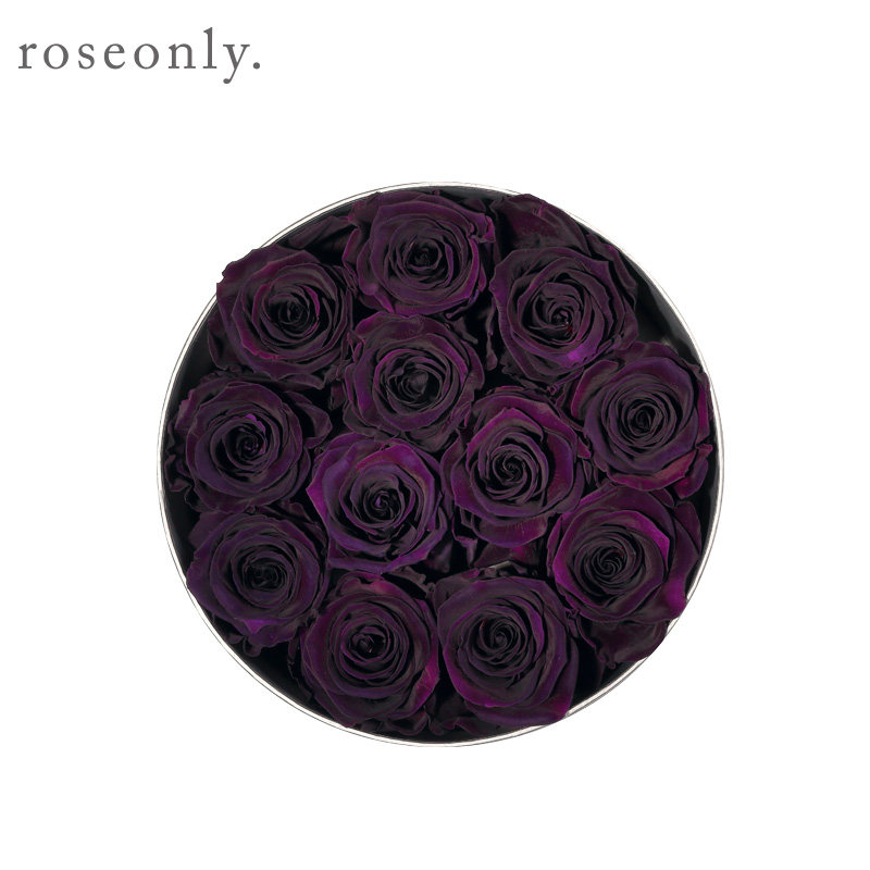 roseonly永生花礼盒进口红玫瑰花盒速递全国rose only玫瑰礼盒