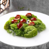 Plate Chestnut Goose Liver Mold Creative Emulation Chestnut Baking Silicone Plate Chestnut Dies Mousse Dessert West Point Mesh Red Chestnut