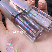 juduo orange cute many unicorn liquid eye shadow Super flash a tear big sequin pearlescent powder juduoll