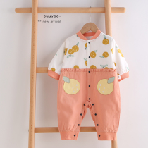 Special clearance baby winter clothes one-piece clothes thin clothes baby clothes foreign clothes Spring and Autumn Winter