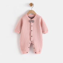 Baby clothes thin cotton warm clothes Spring and Autumn Winter men and women Baby Cotton one-piece clothes