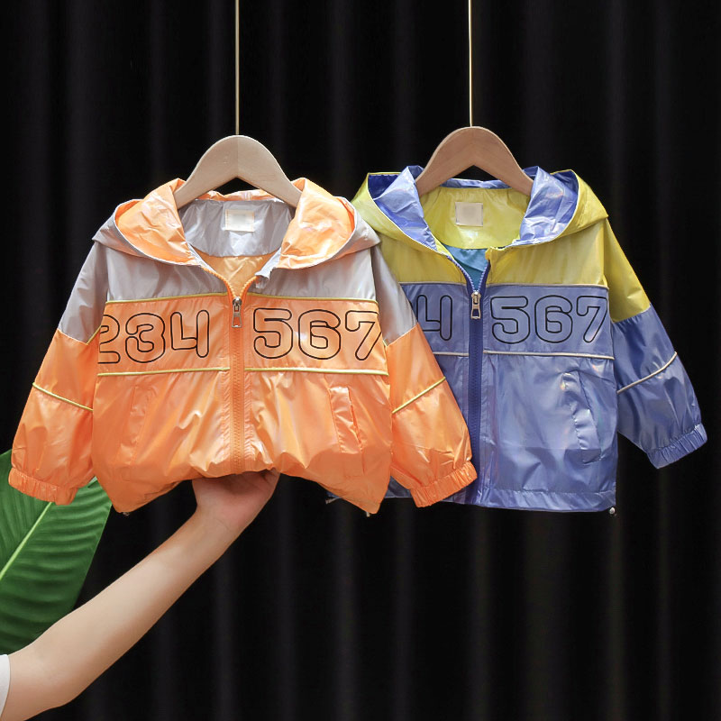 Childrens clothing boy 2020 spring and autumn new childrens fashion handsome jacket foreign baby baby jacket Korean version of the tide