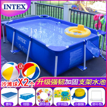 INTEX bracket swimming pool Childrens swimming pool household adult family pool large fish pond thickened clip net