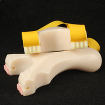 ABS flat leather slingshot without binding slingshot composite resin white general fiber optic aiming outdoor competitive slingshot