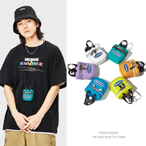 LIVEBOX headset bag fan you hang neck bag change card bag key diagonally shoulder bag male bag small bag