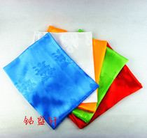 Tibetan Buddhism color Hada five-color dark pattern Auspicious Eight Treasures Mongolian Hada silk trumpet two