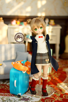 (Meow house)Down with the winter devil daily coat suit 4 points BJD MDD1 4 cute spot