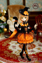 2019 Halloween-Moonlit black cat 4 points MDD section holiday limited set baby clothes black box card