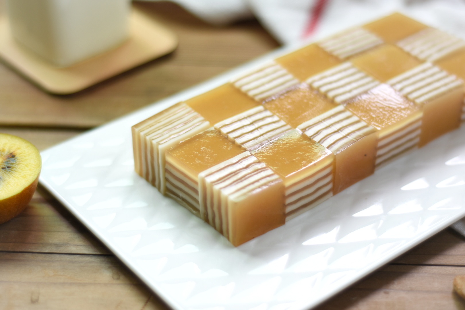 椰汁千层糕,掌握2步做出q弹的口感