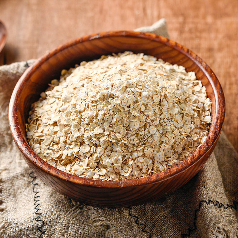 西麦有机纯燕麦片400g*4袋 即食 不加蔗糖绿色营养早餐冲饮即食